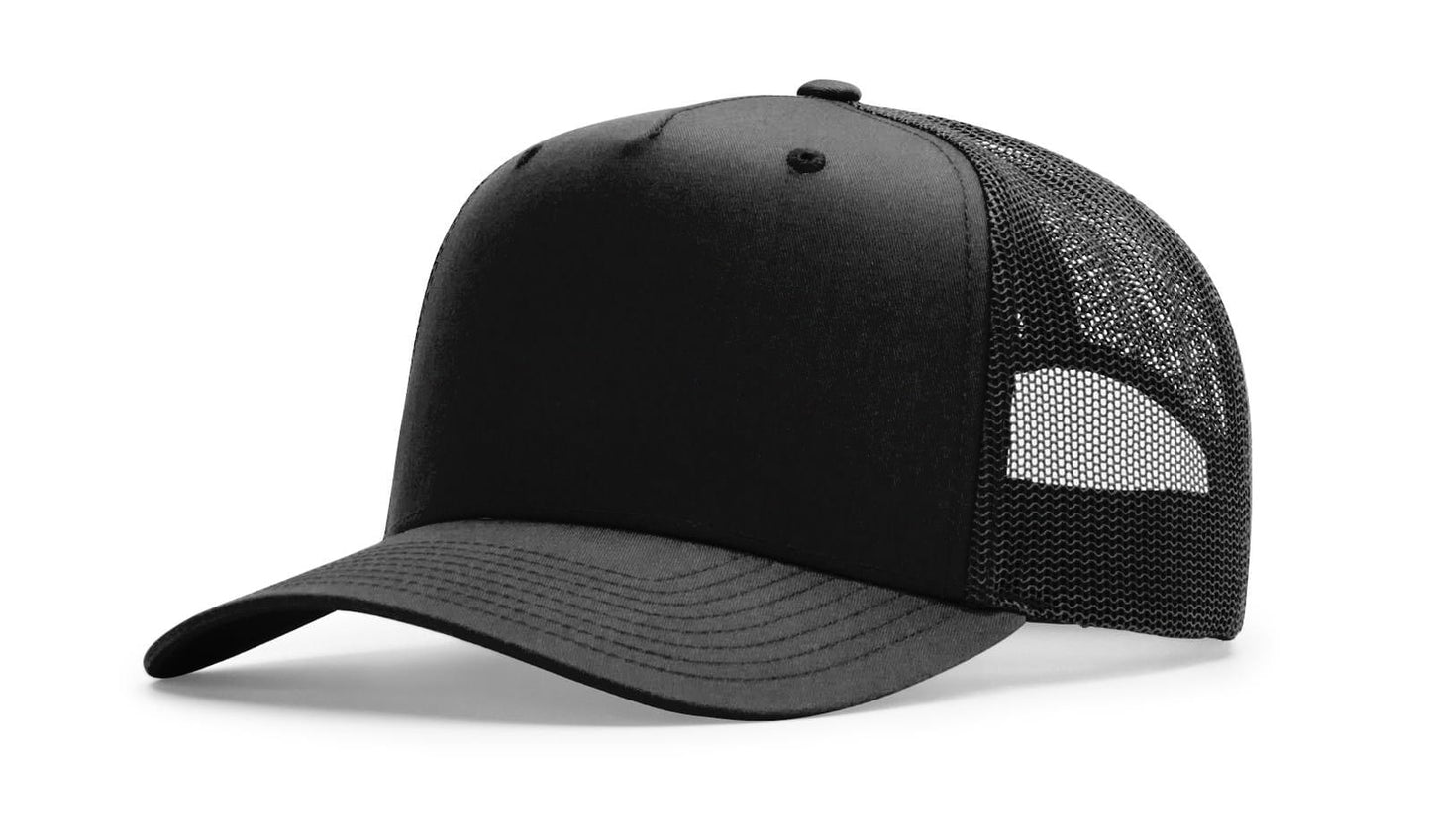 Richardson Headwear Adjustable / Black Richardson - Five-Panel Champ Trucker Cap