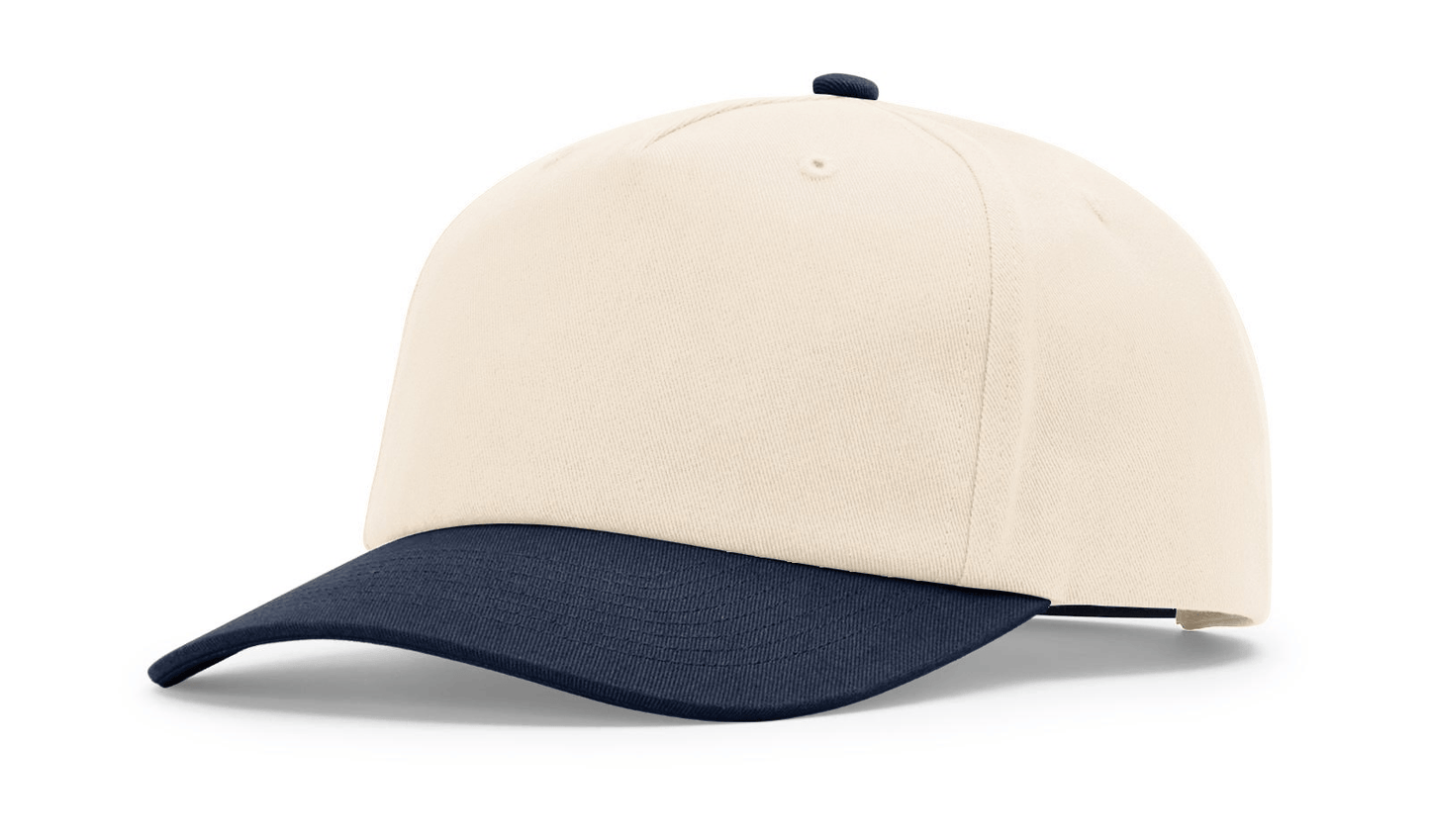 Richardson Headwear Adjustable / Cream/Navy Richardson - Five-Panel Gramps Cap