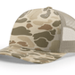 Richardson Headwear Adjustable / Harvest Duck Camo/Light Tan Richardson - Five-Panel Printed Trucker Cap