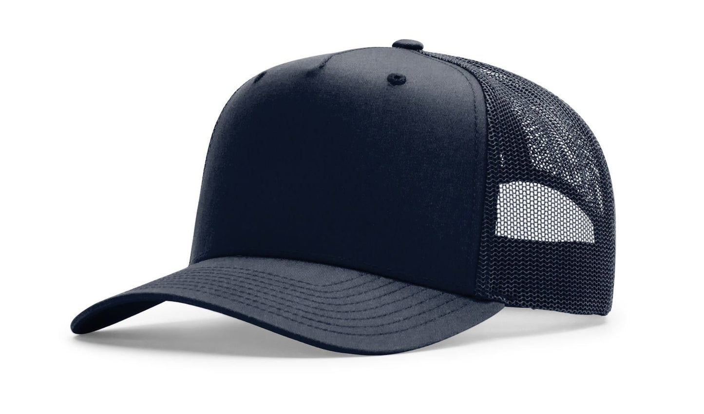 Richardson Headwear Adjustable / Navy Richardson - Five-Panel Champ Trucker Cap