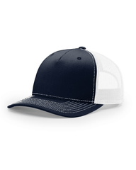 Richardson Headwear Adjustable / Navy/White Richardson - Five-Panel Trucker Cap