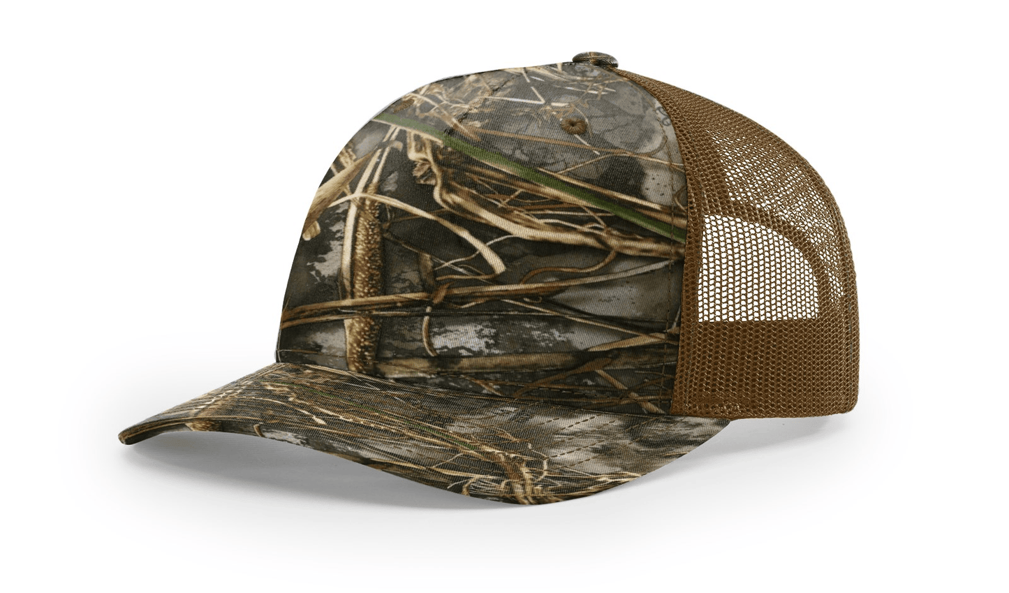 Richardson Headwear Adjustable / Realtree Max-7/Buck Richardson - Five-Panel Printed Trucker Cap