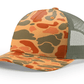 Richardson Headwear Adjustable / Sienna Duck Camo/Loden Richardson - Five-Panel Printed Trucker Cap