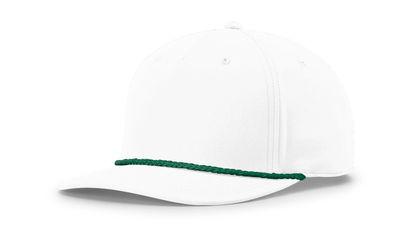 Richardson Headwear Adjustable / White/Kelly Richardson - Performance Rope Cap