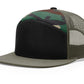 Richardson Headwear One Size / Black / Camo / Loden Richardson - Seven-Panel Trucker Cap