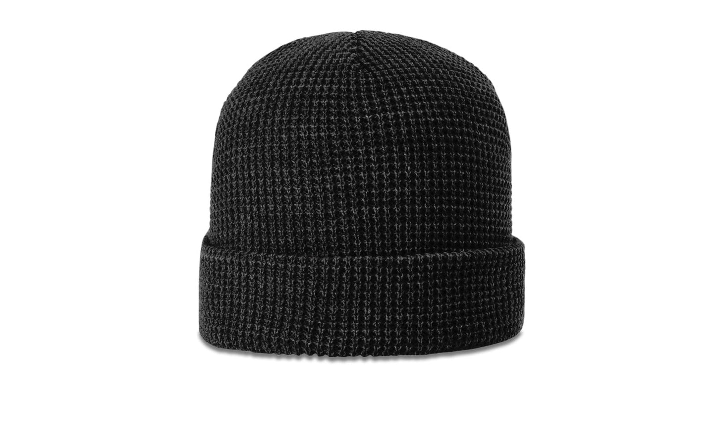 Richardson Headwear One Size / Black Richardson - Waffle Cuffed Beanie