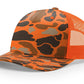Richardson Headwear One Size / Blaze Duck Camo/Blaze Richardson - Five-Panel Printed Trucker Cap