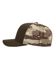 Richardson Headwear One Size / Brown/Desert Camo Richardson - Printed Mesh-Back Trucker Cap