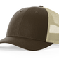 Richardson Headwear One Size / Brown/Khaki Richardson - Low Pro Trucker Cap
