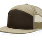 Richardson Headwear One Size / Brown / Khaki Richardson - Seven-Panel Trucker Cap