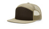 Richardson Headwear One Size / Brown / Khaki Richardson - Seven-Panel Trucker Cap
