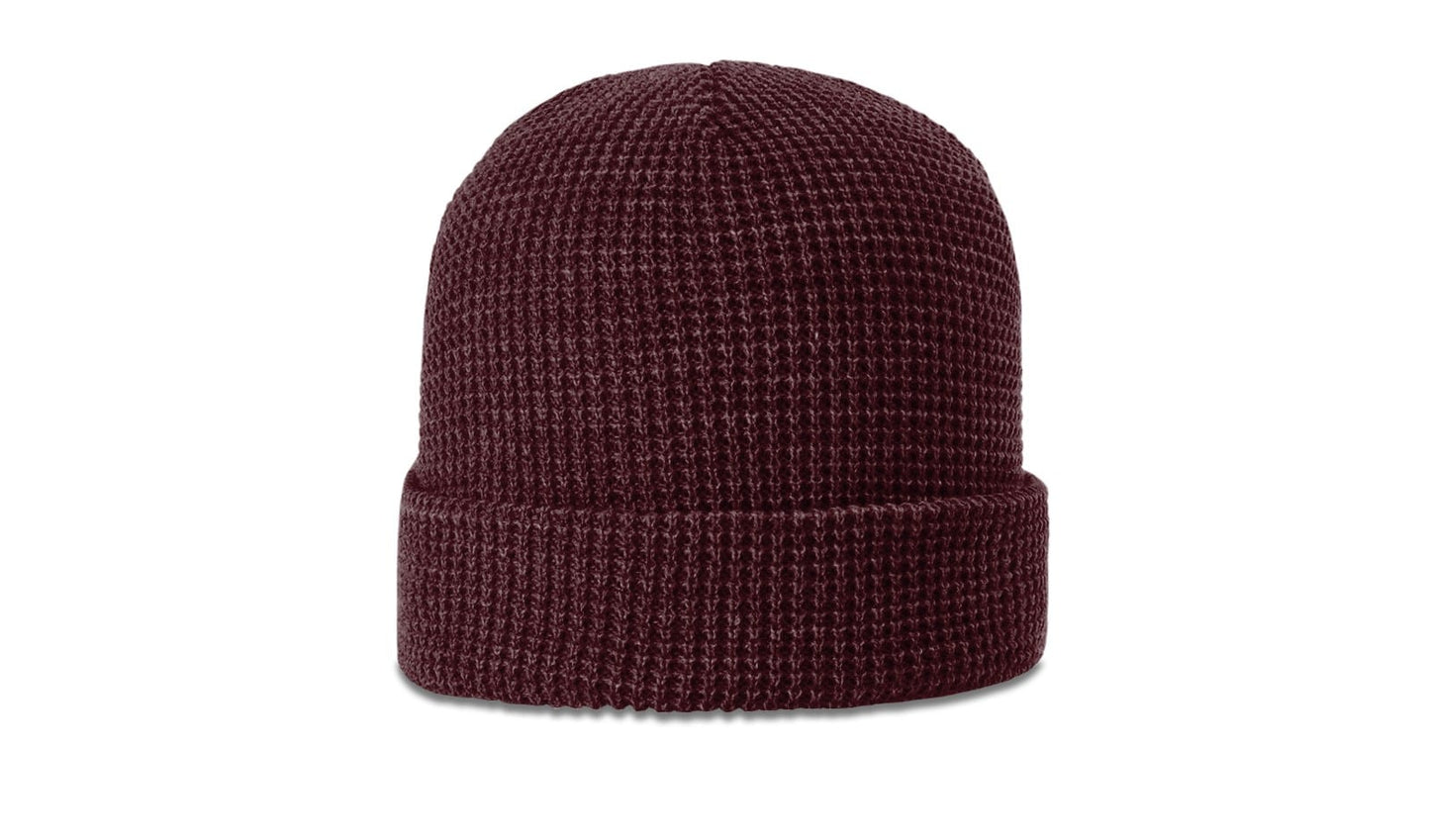 Richardson Headwear One Size / Burgundy Richardson - Waffle Cuffed Beanie
