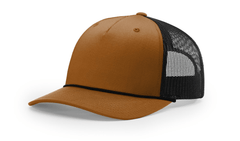 Richardson Headwear One Size / Caramel/Black Richardson - Five-Panel Trucker Rope Cap
