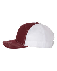 Richardson Headwear One Size / Cardinal/ White Richardson - 2-Color Snapback Trucker Cap
