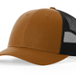Richardson Headwear One Size / Carmel/Black Richardson - Low Pro Trucker Cap
