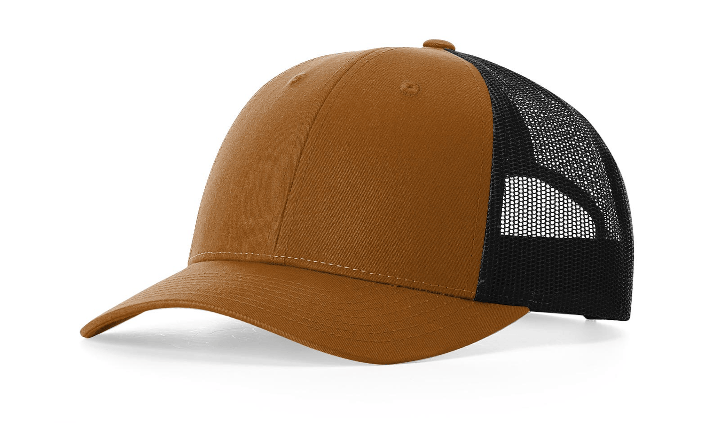 Richardson Headwear One Size / Carmel/Black Richardson - Low Pro Trucker Cap