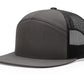 Richardson Headwear One Size / Charcoal / Black Richardson - Seven-Panel Trucker Cap