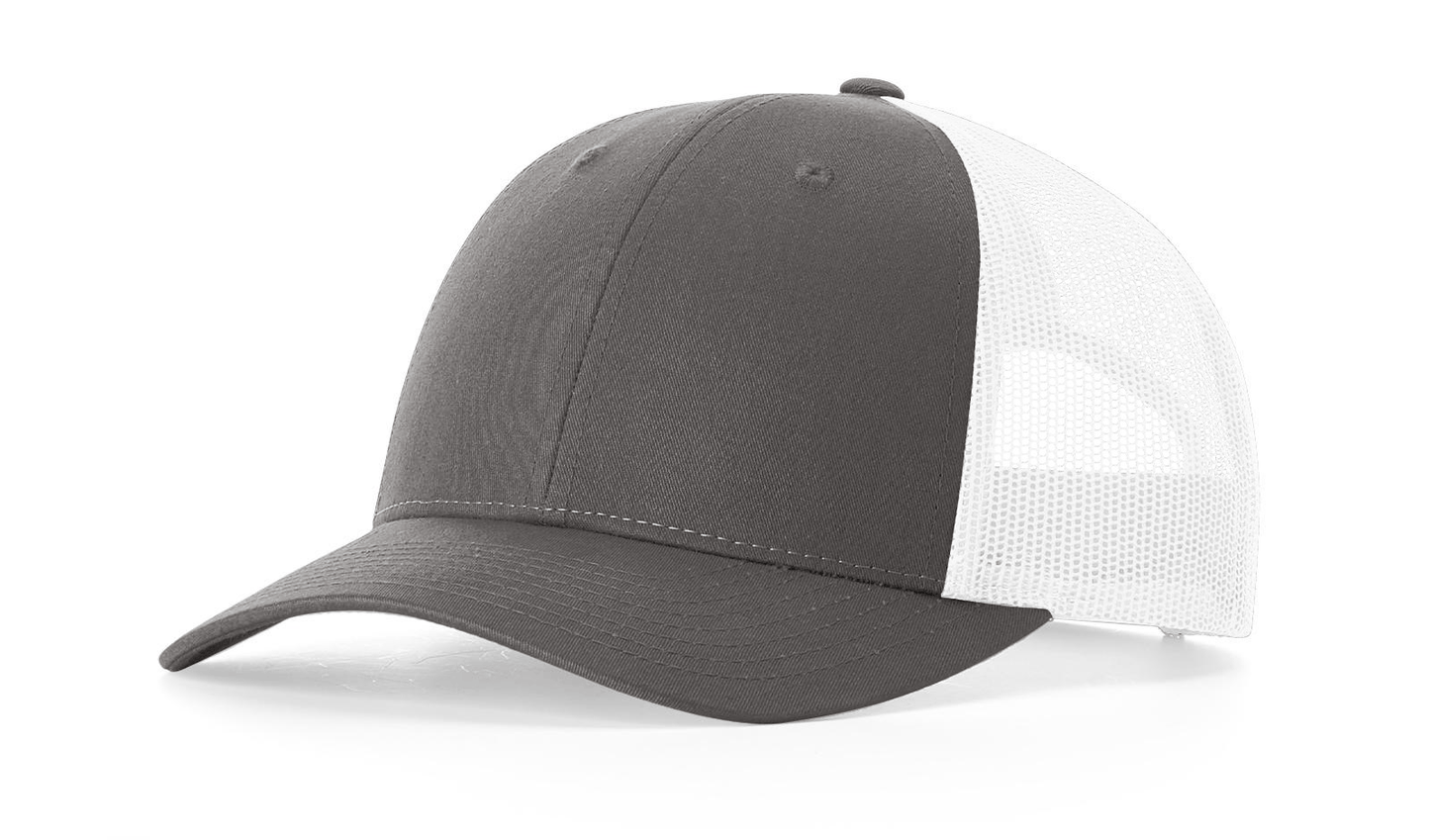 Richardson Headwear One Size / Charcoal/White Richardson - Low Pro Trucker Cap