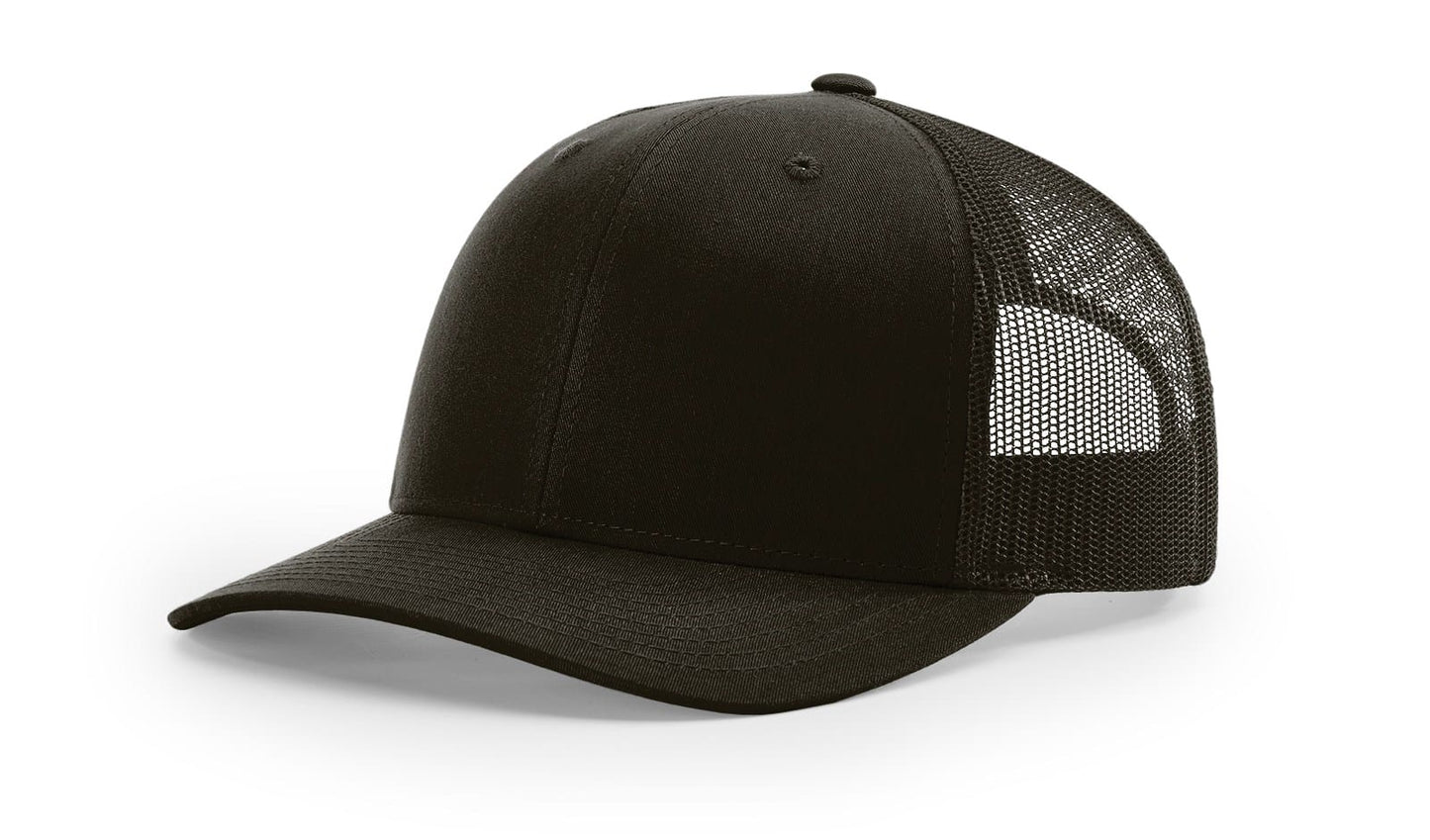 Richardson Headwear One Size / Coffee Richardson - Solid Snapback Trucker Cap