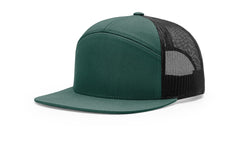 Richardson Headwear One Size / Dark Green / Black Richardson - Seven-Panel Trucker Cap