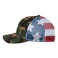 Richardson Headwear One Size / Green Camo/Stars & Stripes Richardson - Printed Mesh-Back Trucker Cap
