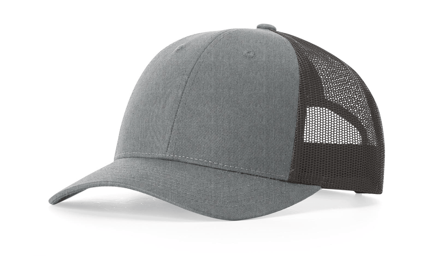Richardson Headwear One Size / Heather Grey/Dark Charcoal Richardson - Low Pro Trucker Cap