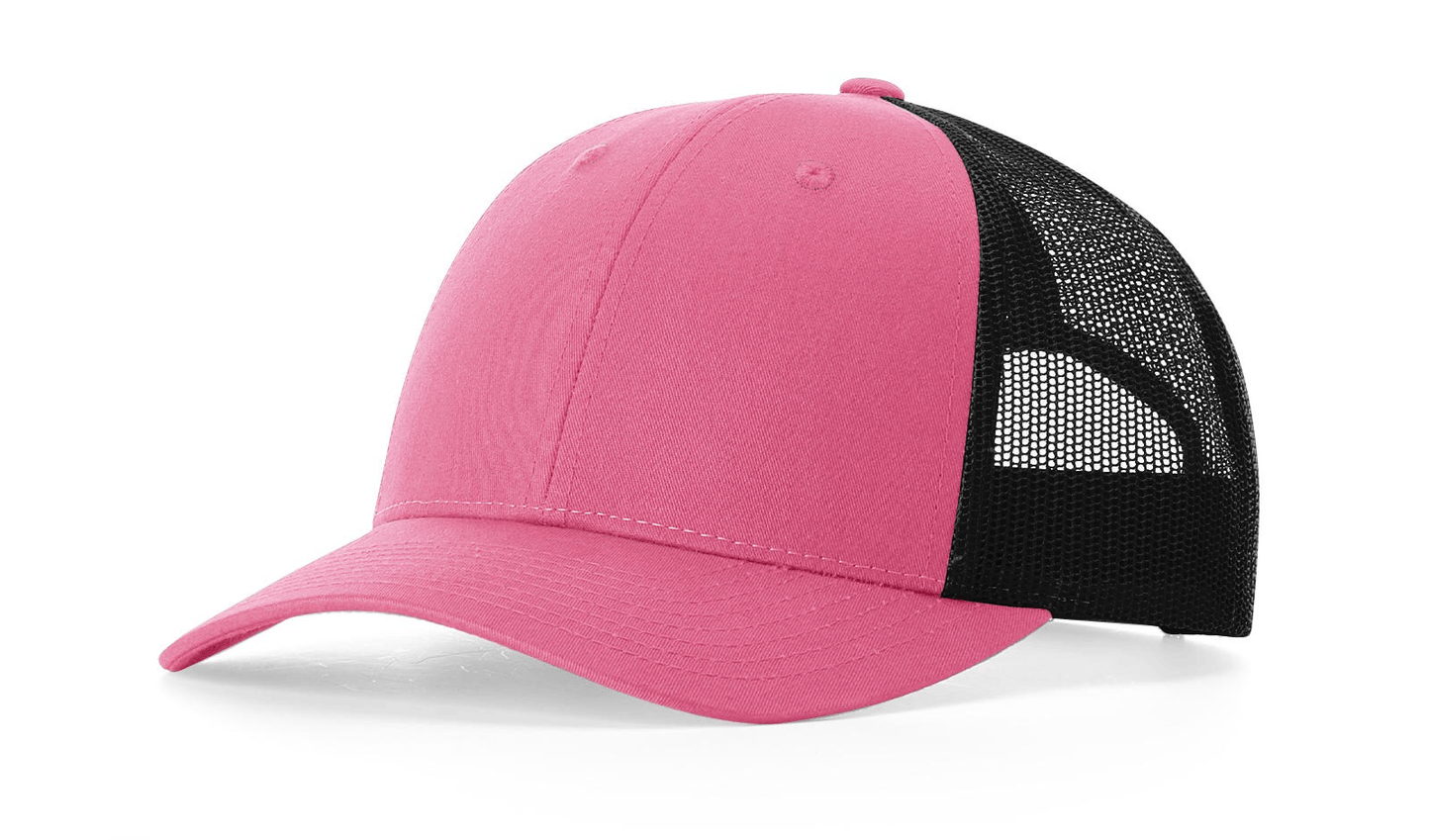 Richardson Headwear One Size / Hot Pink/Black Richardson - Low Pro Trucker Cap