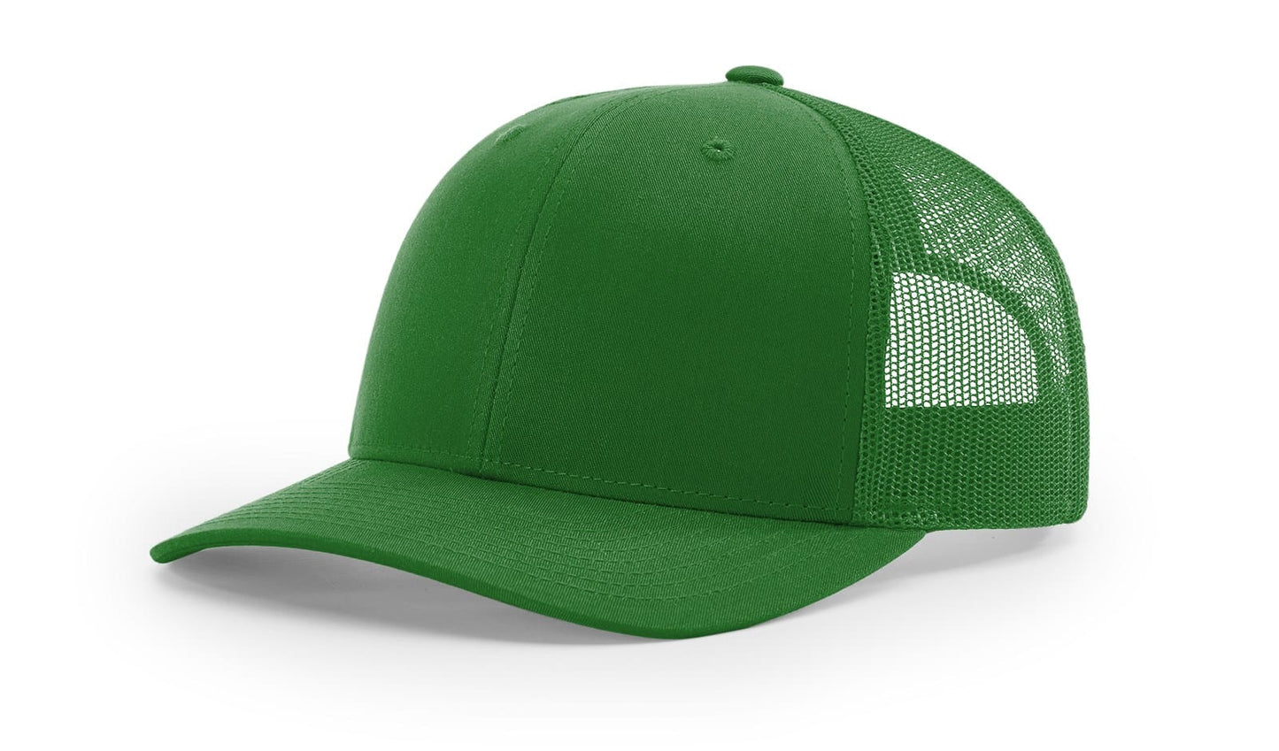 Richardson Headwear One Size / Kelly Green Richardson - Solid Snapback Trucker Cap