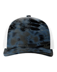 Richardson Headwear One Size / Kryptek Neptune/White Richardson - Five-Panel Printed Trucker Cap