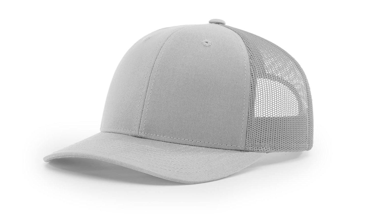 Richardson Headwear One Size / Light Grey Richardson - Solid Snapback Trucker Cap