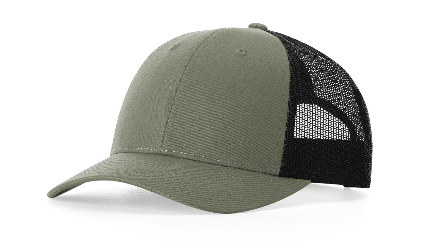 Richardson Headwear One Size / Loden Green/Black Richardson - Low Pro Trucker Cap
