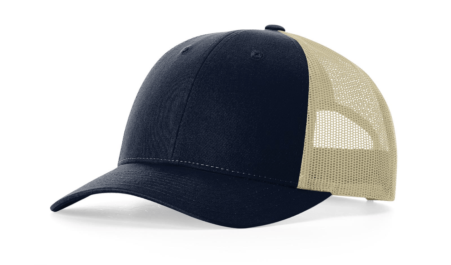 Richardson Headwear One Size / Navy/Khaki Richardson - Low Pro Trucker Cap