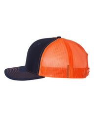 Richardson Headwear One Size / Navy/Orange Richardson - 2-Color Snapback Trucker Cap