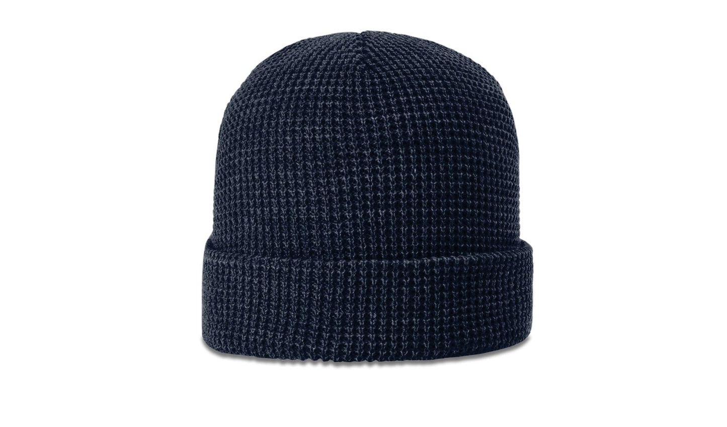 Richardson Headwear One Size / Navy Richardson - Waffle Cuffed Beanie