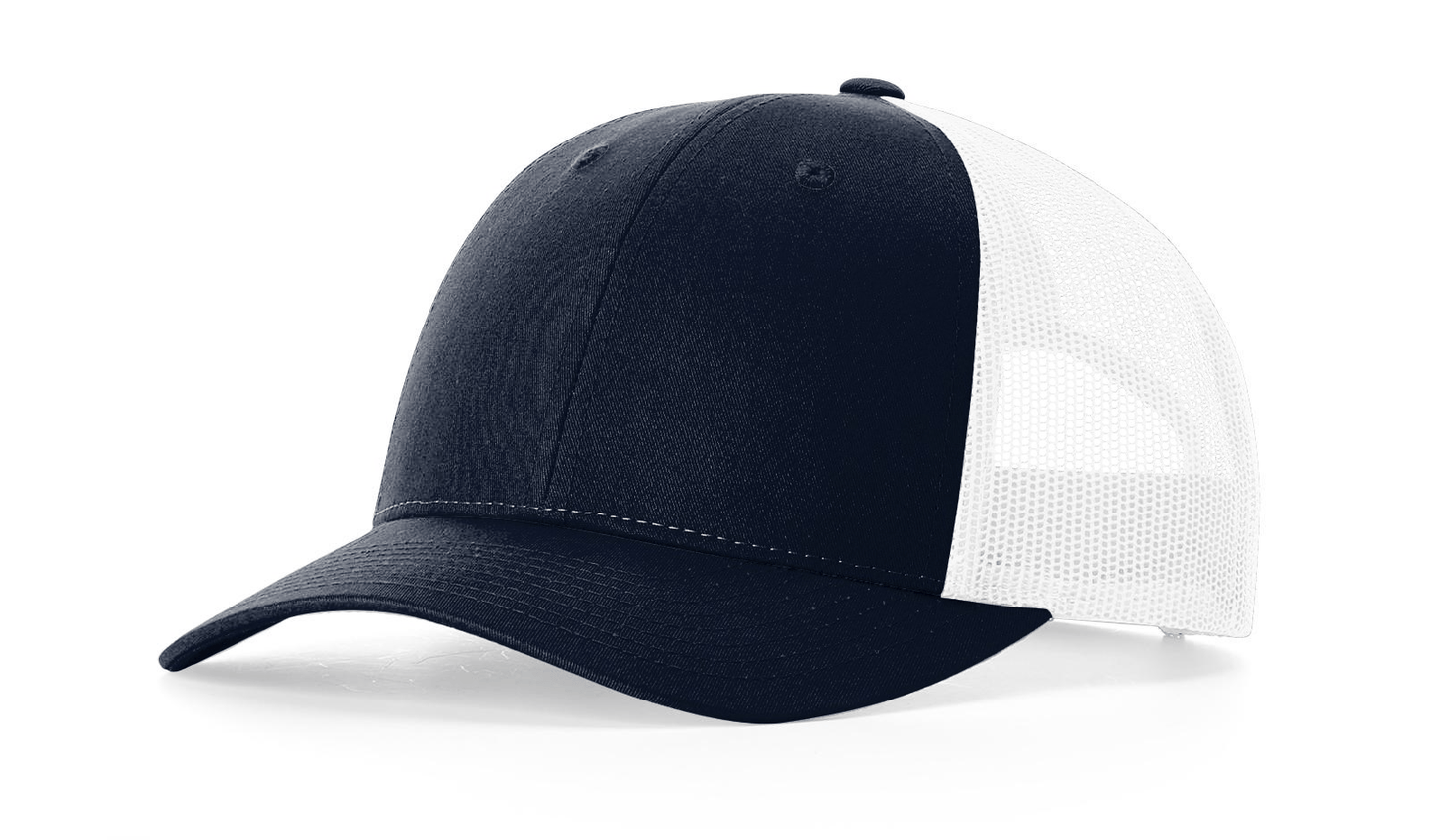 Richardson Headwear One Size / Navy/White Richardson - Low Pro Trucker Cap
