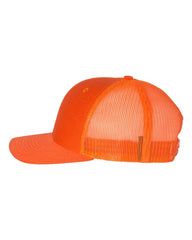 Richardson Headwear One Size / Orange Richardson - Solid Snapback Trucker Cap