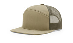 Richardson Headwear One Size / Pale Khaki / Loden Green Richardson - Seven-Panel Trucker Cap