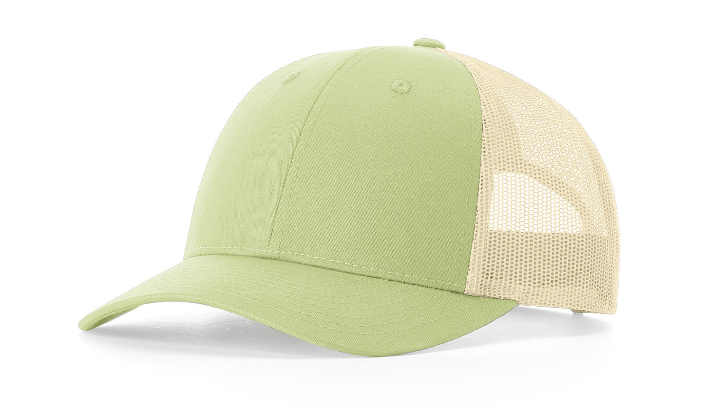 Richardson Headwear One Size / Patina Green/Birch Richardson - Low Pro Trucker Cap