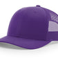 Richardson Headwear One Size / Purple Richardson - Solid Snapback Trucker Cap
