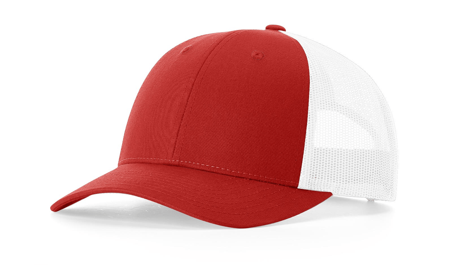 Richardson Headwear One Size / Red/White Richardson - Low Pro Trucker Cap
