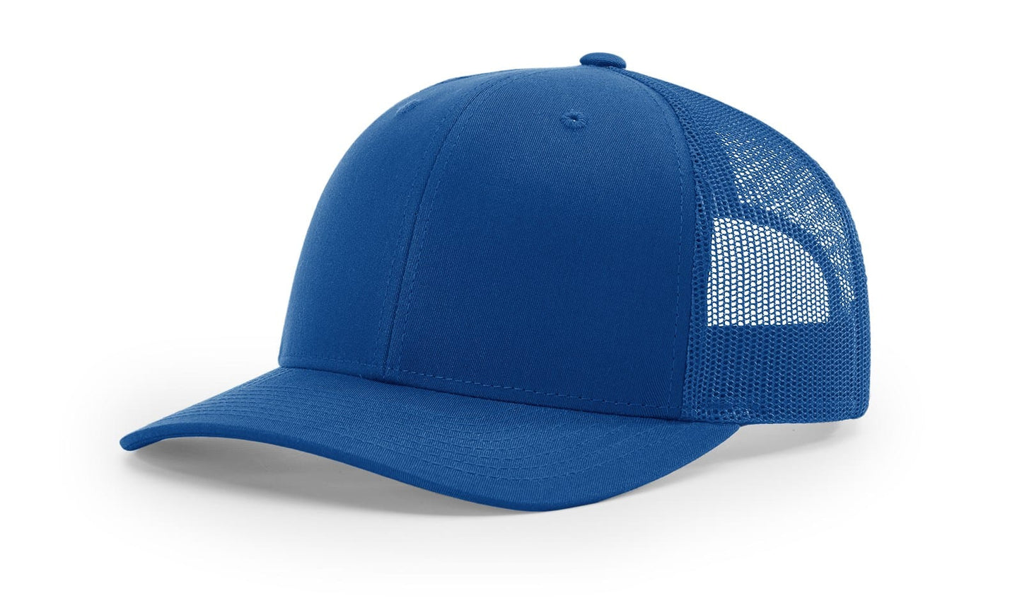 Richardson Headwear One Size / Royal Richardson - Solid Snapback Trucker Cap