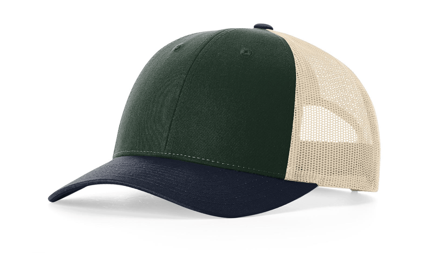 Richardson Headwear One Size / Spruce/Birch/Light Navy Richardson - Low Pro Trucker Cap