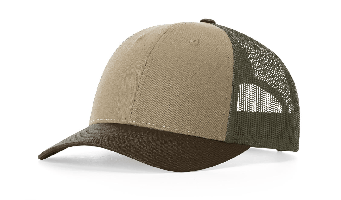 Richardson Headwear One Size / Tan/Loden/Brown Richardson - Low Pro Trucker Cap
