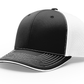 Richardson Headwear S/M / Black/White Split Richardson - Pulse Sportmesh R-Flex Cap