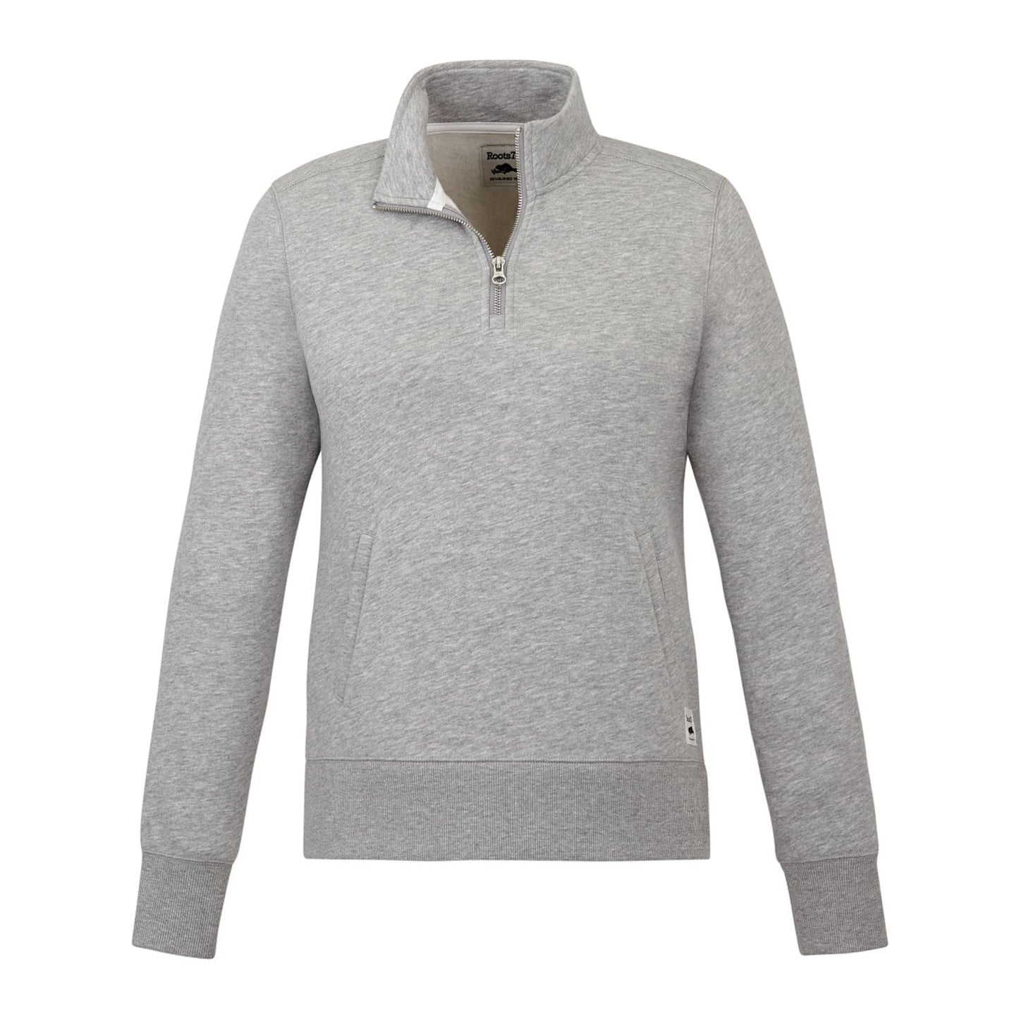 Roots Layering XS / Grey Mix Roots73 - Women's PADDLECREEK Quarter-Zip Pullover