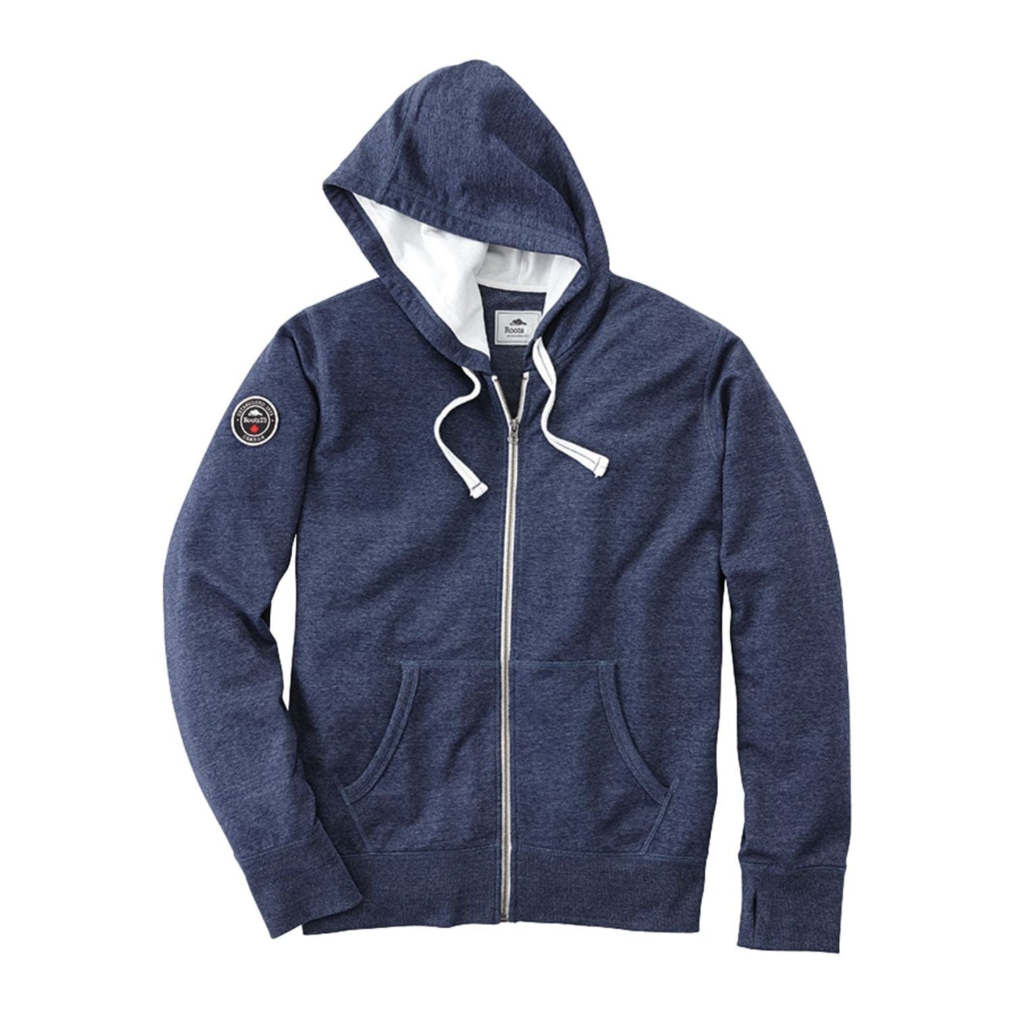 Roots Sweatshirts S / Ink Blue Heather Roots73 - Men's SANDYLAKE French Terry Full Zip Hoody