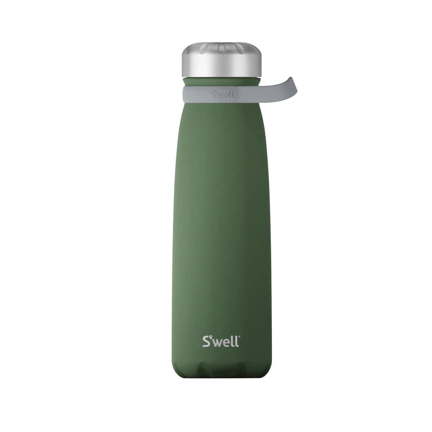 S'well Drinkware One Size / Green Jasper S'well - Traveler Insulated Bottle 40oz