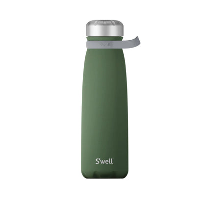 S'well Drinkware One Size / Green Jasper S'well - Traveler Insulated Bottle 40oz