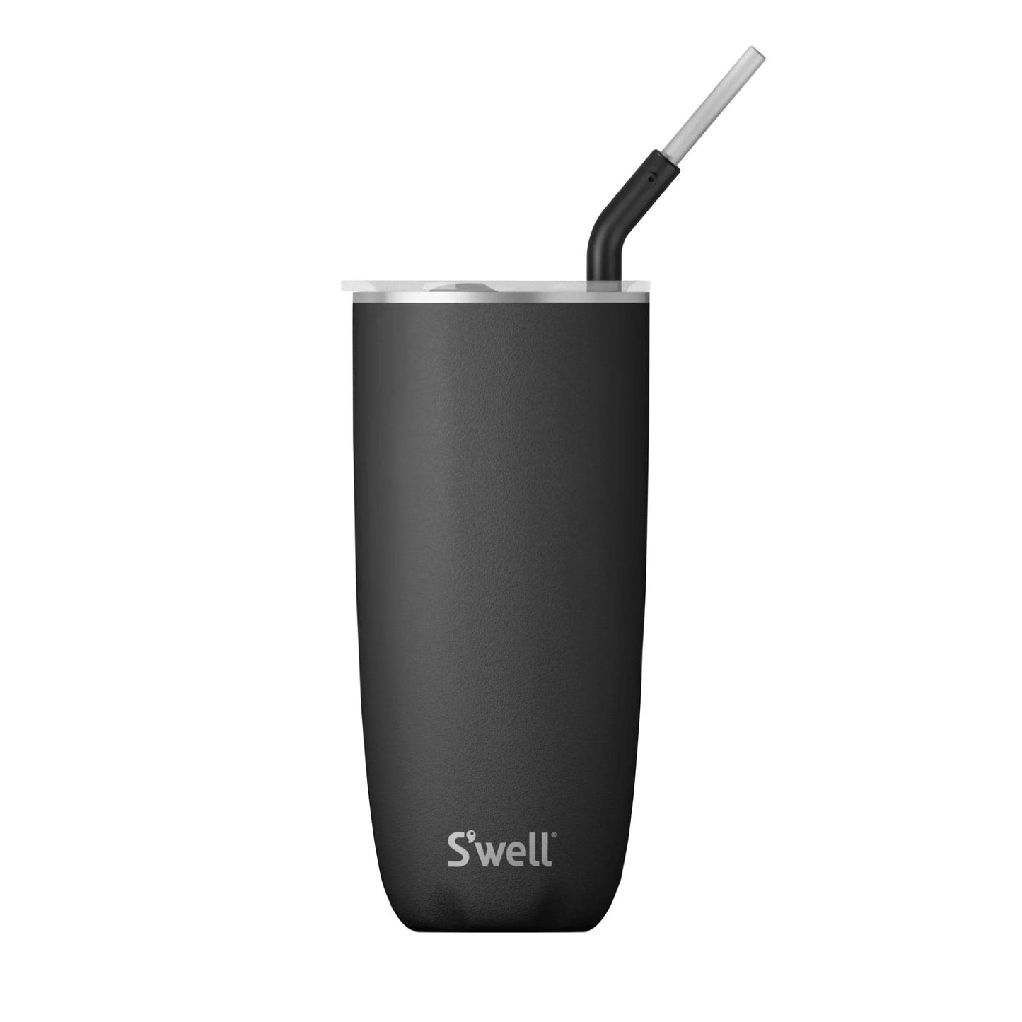 S'well Drinkware One Size / Onyx S'well - Tumbler w/Straw 24oz