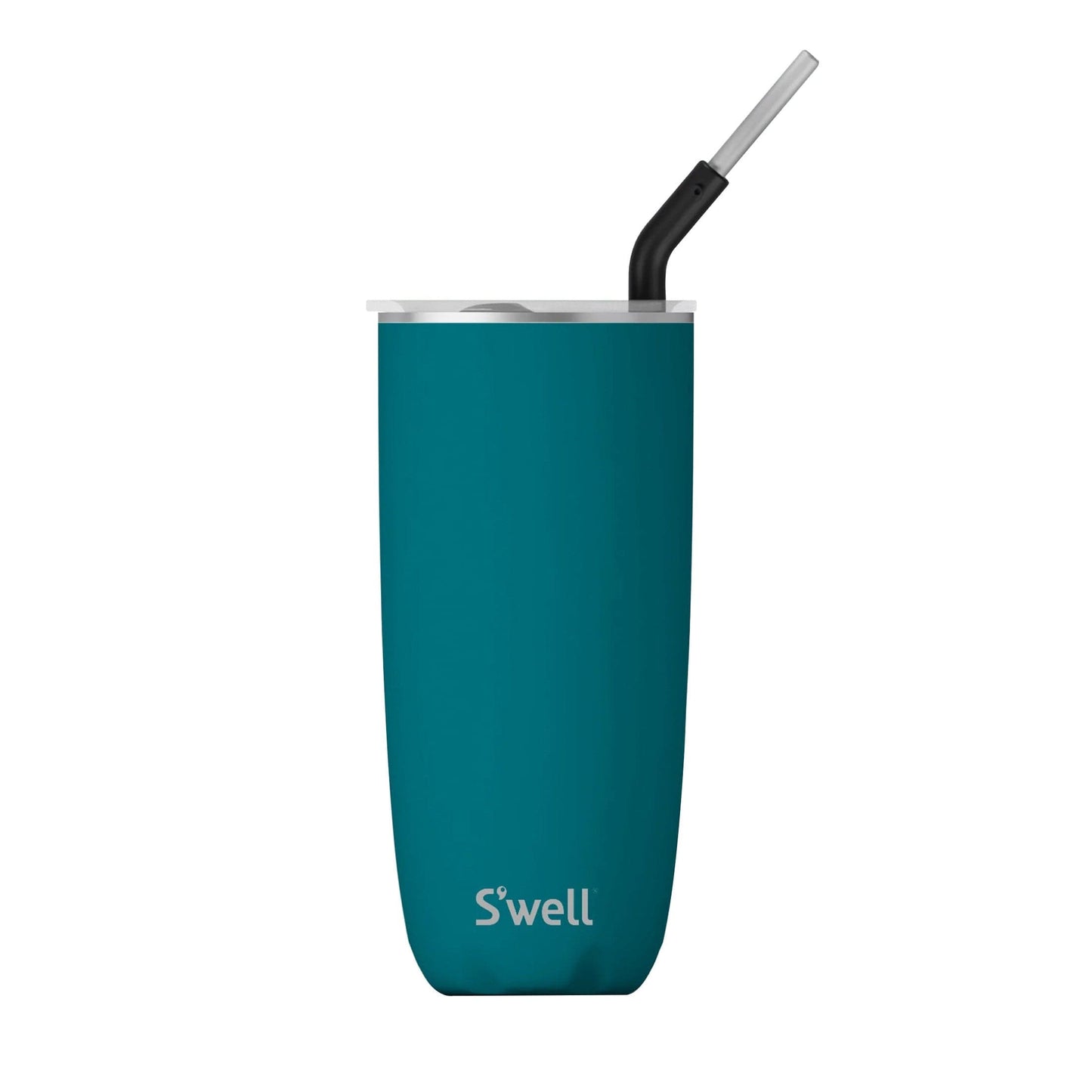 S'well Drinkware One Size / Peacock Blue S'well - Tumbler w/Straw 24oz